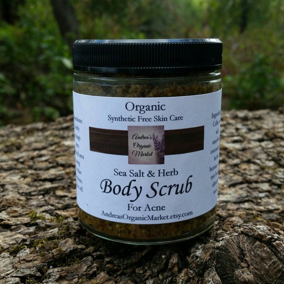 Sale Organic Acne Body Scrub Herbal Acne by