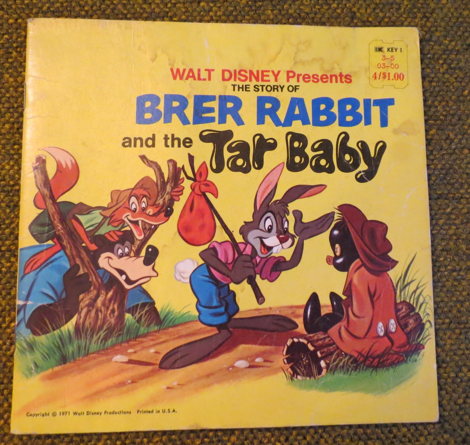 Brer Rabbit and the Tar Baby Walt Disney Presents the Story