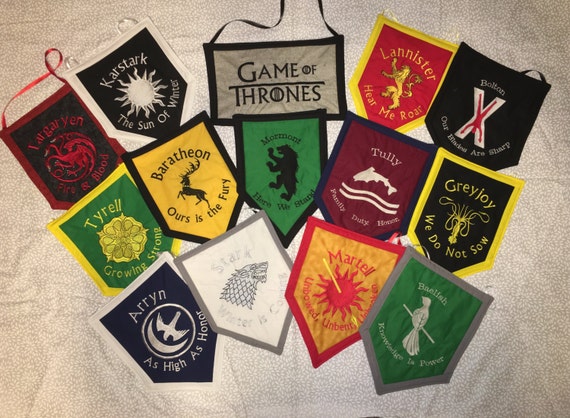 House Targaryen Flag Game of Thrones Game of by DoorBeeDesigns