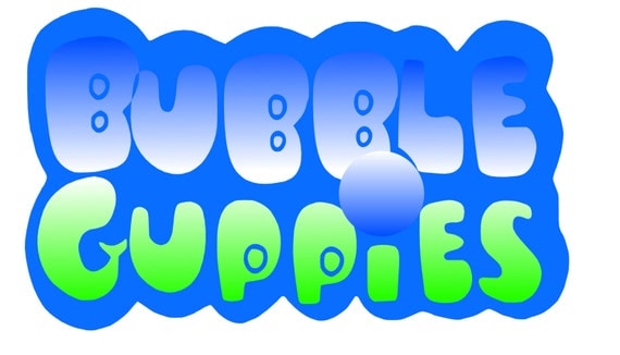 Bubble Guppies SVG bubble guppies logo svg bubble guppies