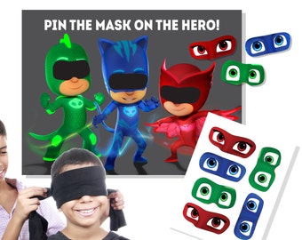 PJ Masks Birthday - PJ Masks Party - PJ Masks Game