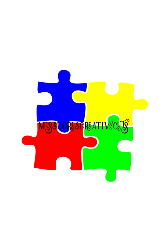 Download Autism puzzle awareness SVG DFX Cut file Cricut explore file