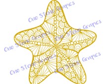 Unique starfish svg related items | Etsy