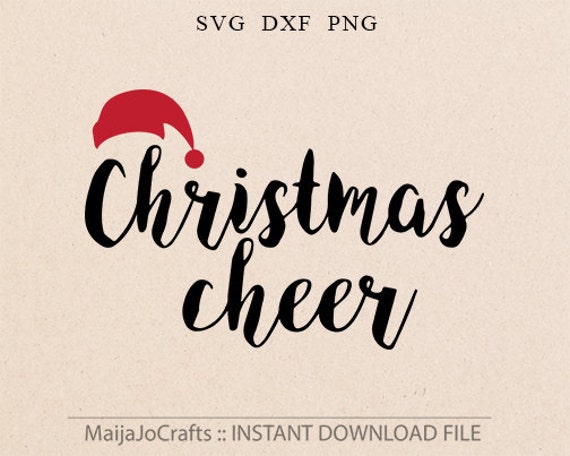 Download Merry Christmas SVG Santa svg Christmas cheer SVG Cricut