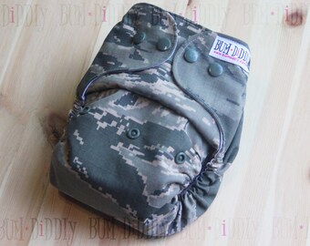 Military Diapers - Air Force Diapers - Cloth Diapers - Adjustable Diapers - PUL Cover - Pocket Diaper - Diaper Cover