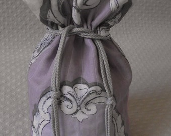 Toiletry bag, toiletry basket, toiletry storage, small tote bag, purse, catch-all bag, fabric Designers Guild