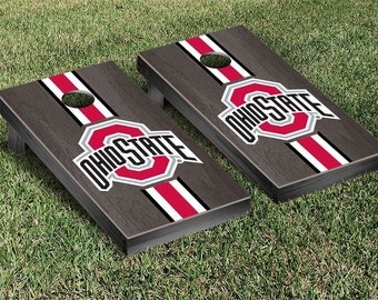 SALE-Ohio State Buckeyes ONYX NCAA Cornhole,Gifts for Men,Husband,Boyfriend,Father,Son,Birthday,Summer Party,Tailgating
