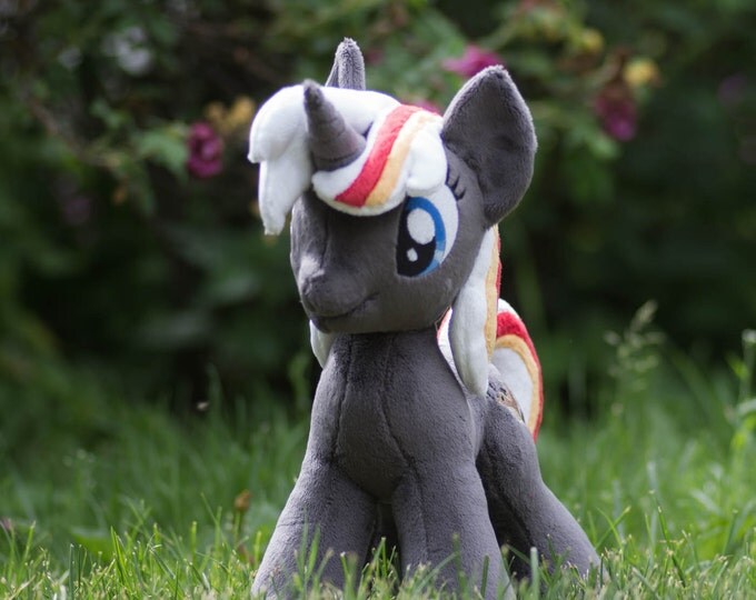 Plush Velvet Remedy Fallout Equestria Custom Pony 12 inches