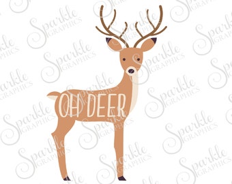 Download Oh deer svg | Etsy