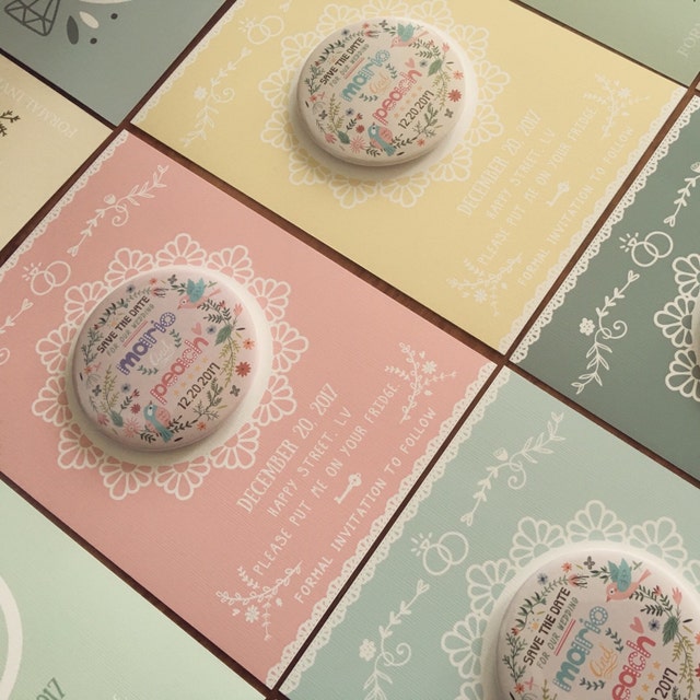 Cute Unique chores and Save the Date by HappyDAYA