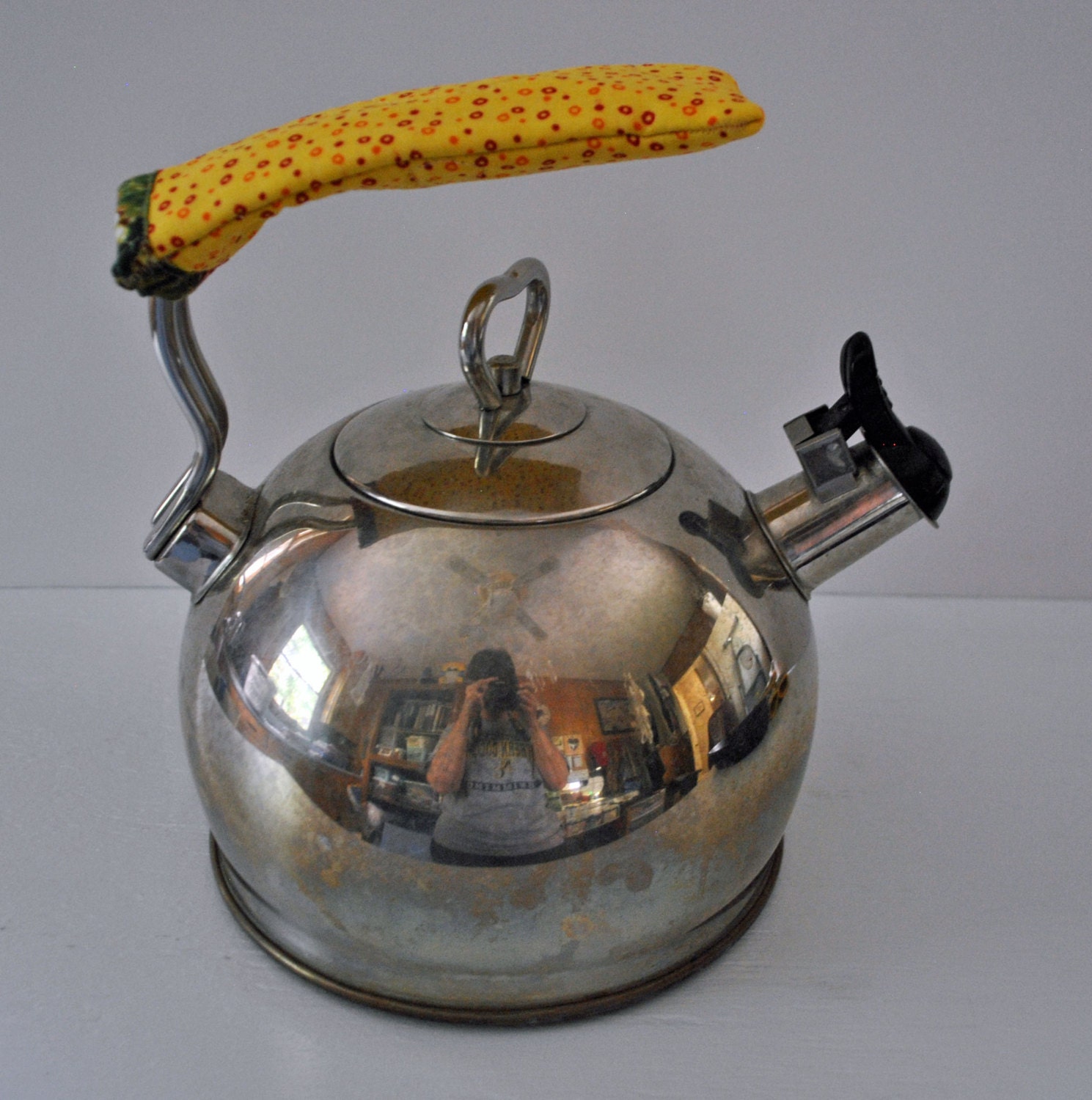 Skillet handle potholder tea kettle handle cover hostess