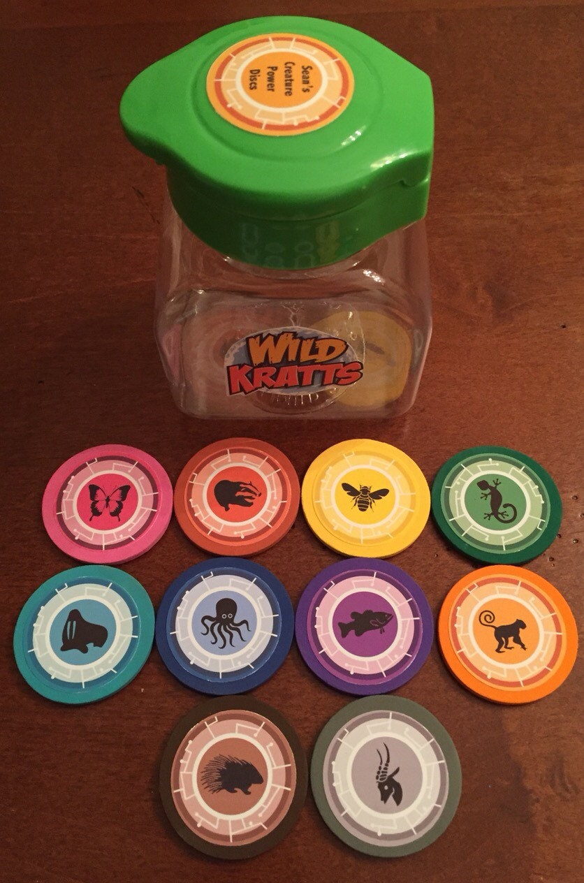 wild kratts power disc holder