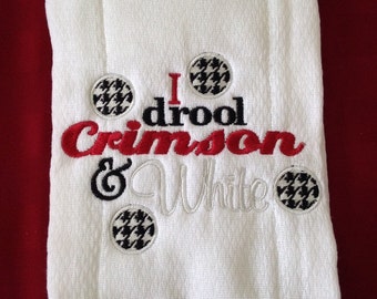 University of Alabama Burp Cloth by That's Sew Mimi