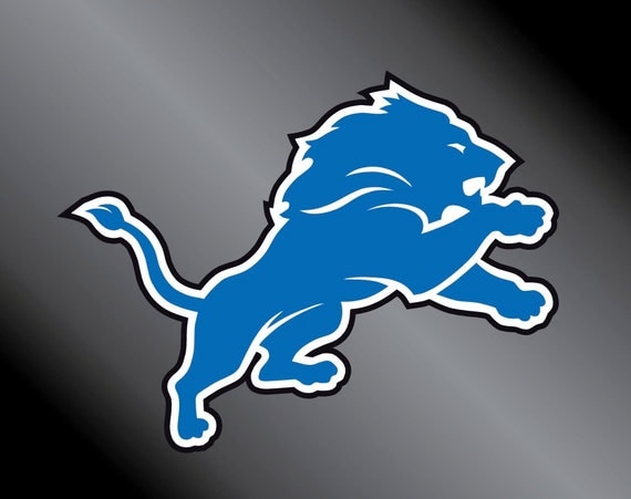 Detroit Lions Vinyl Decal Sticker