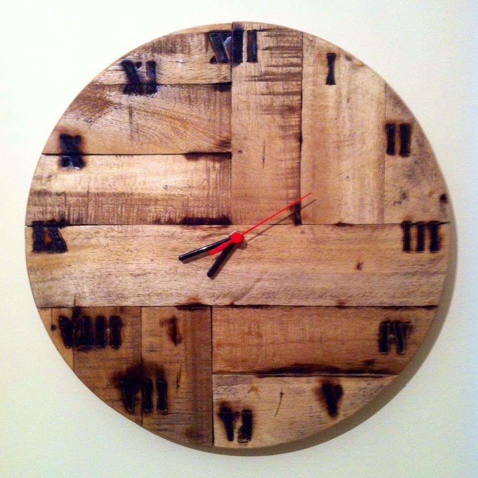 Reclaimed Wood Clock