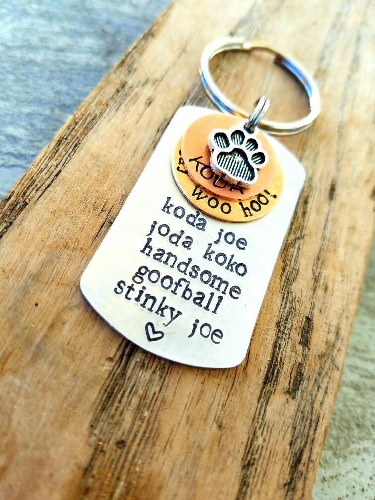 Hand stamped pet memorial gift. Bereavement gift. by