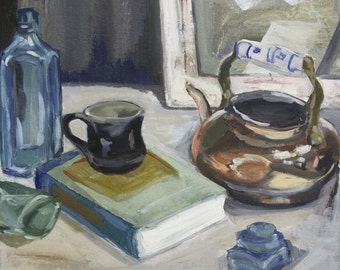 Kettle and Cup