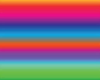 3 Rainbow Patterns, HTV, Permanent, and Glitter