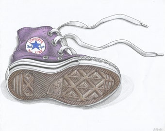 Customized Colored Pencil Shoes- Any Brand!