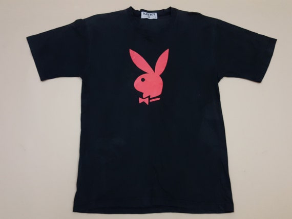 SALE Vintage Playboy big logo t shirt by myway86 on Etsy