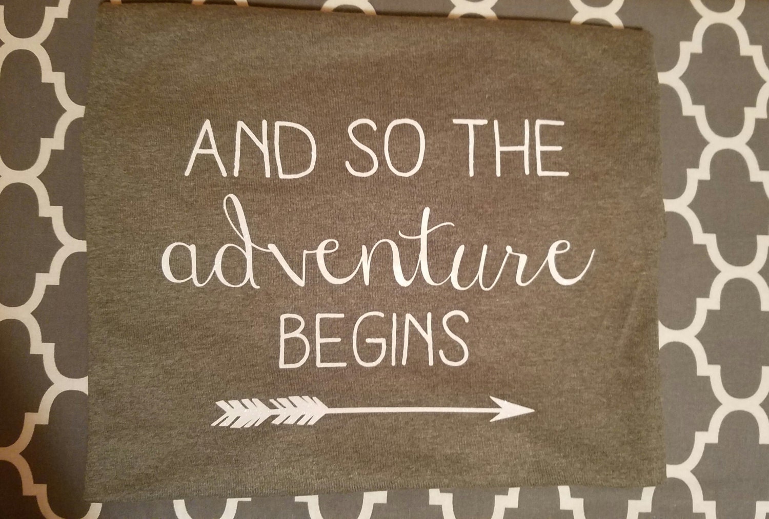 And so the adventure begins tee by CreattittDesigns on Etsy