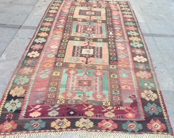 Mint green rug | Etsy