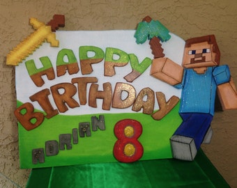 Minecraft party  Etsy