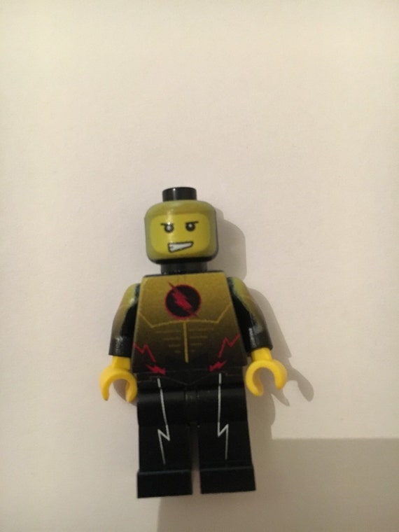 custom lego flash minifigure
