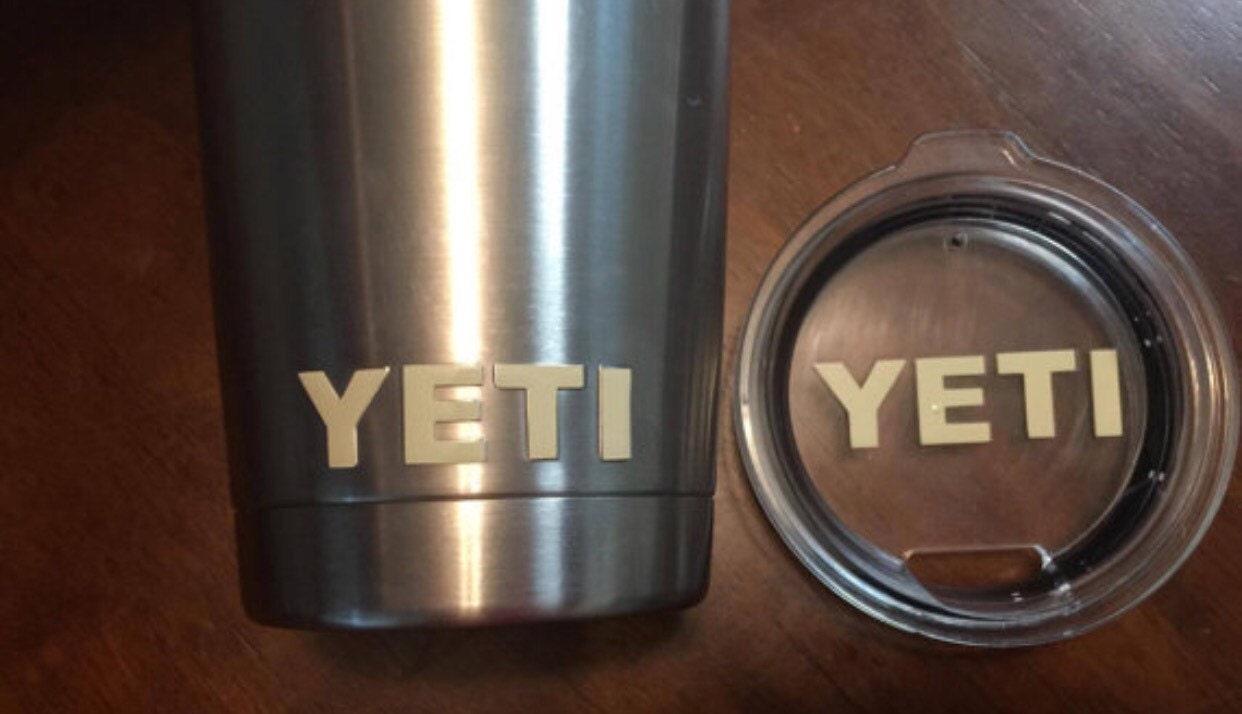 20 oz Yeti Decal / Yeti Lid Decal / Yeti Cup Decal / Yeti