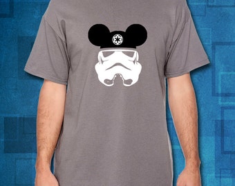 Star Wars Stormtrooper with Mickey Ears T-Shirt // Stormtrooper T-Shirt // Star Wars Shirts // Disney Shirts