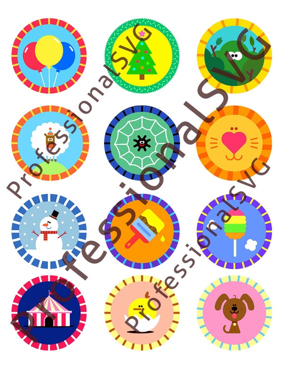 Free Printable Hey Duggee Badges List Printable