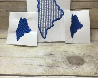 Maine Embroidery Design Package Deal, Maine Package Deal