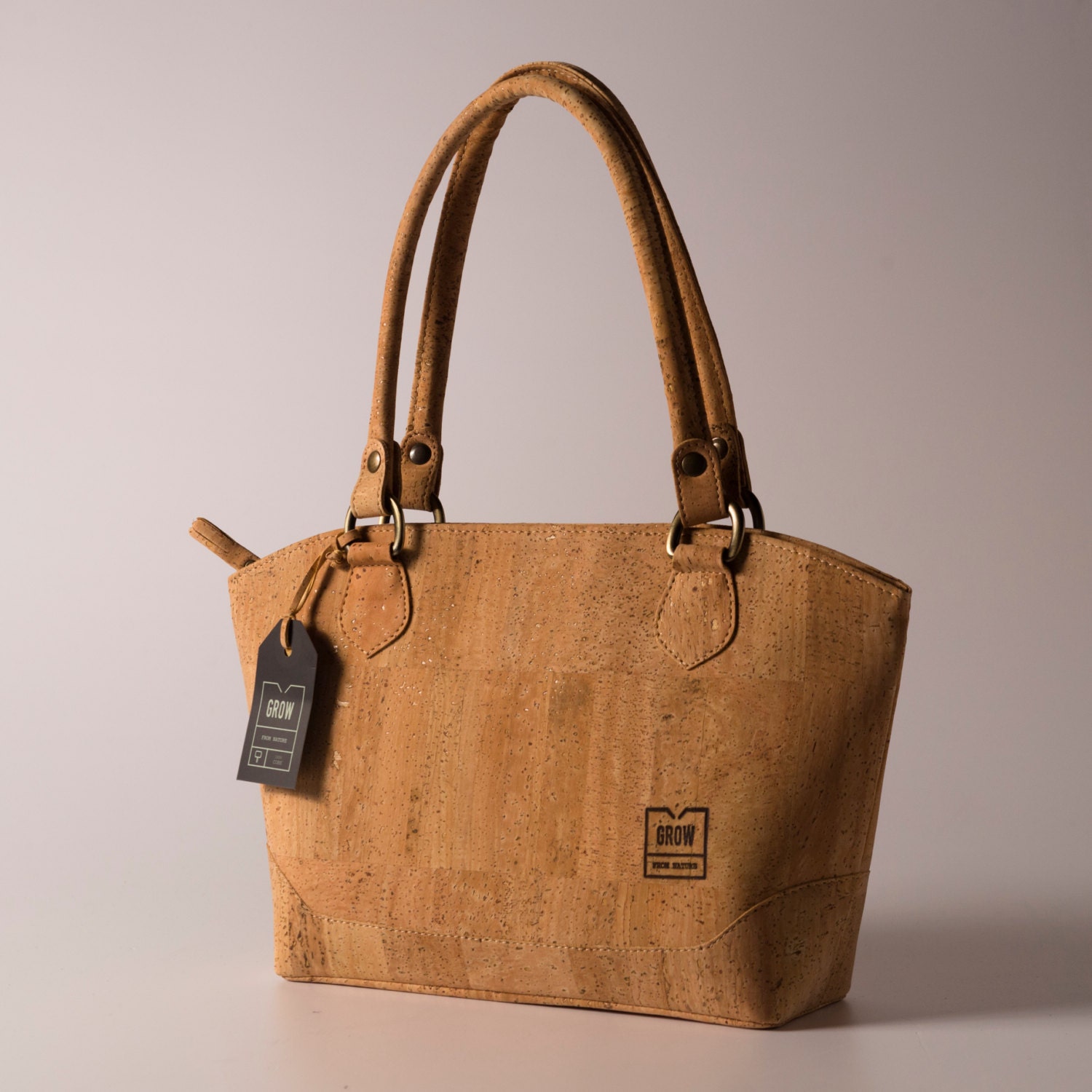 Elegant ladies Handbag Cork bagsFREE SHIPPING by GrowFromNature