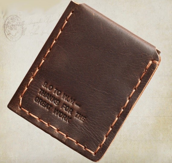 Handmade leather wallet by AmandaProGoods on Etsy