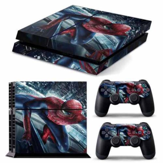 Spiderman The Amazing 2 Playstation 4 PS4 Console Skin Vinyl