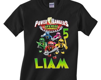 dino charge shirt