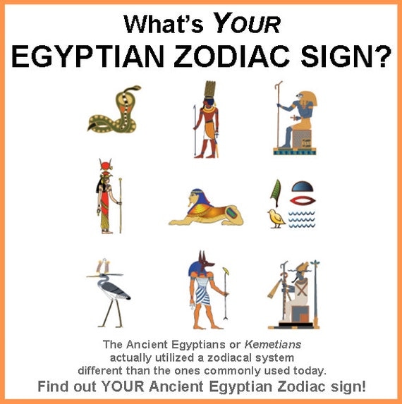 Egyptian Zodiac Symbols