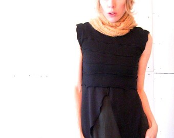 DEMI TOP half top, crop top, best selling, custom, hand made, treehouse 28, ruffled shirt womens top, made to order