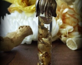 Skull Pods Vial Pendant