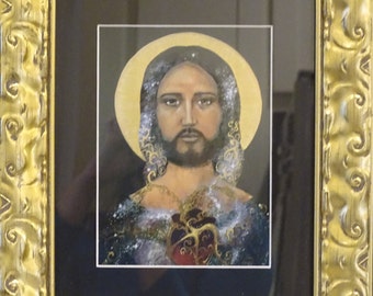 Jesus Christ Framed Print, Sarah Pierzchala