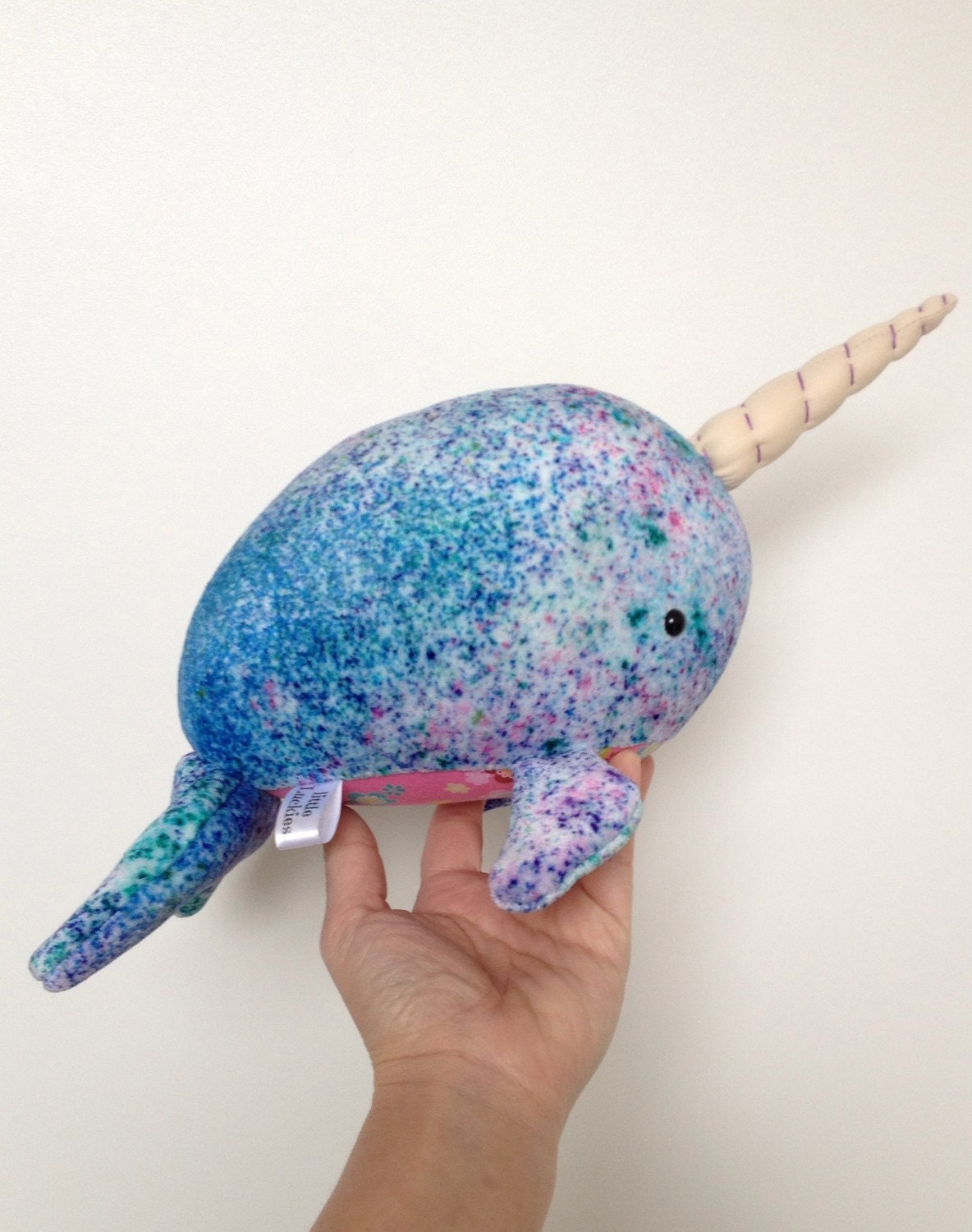 strawberry narwhal plush