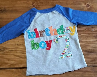 Birthday Boy Outfit, Car Theme Birthday, Boy Birthday Shirt, 2nd Birthday Shirt Boys, Birthday Shirt, 3rd Birthday Tee, Made to Order Shirt