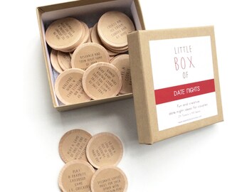 date night ideas bridal shower gift wedding gift date nights for ...