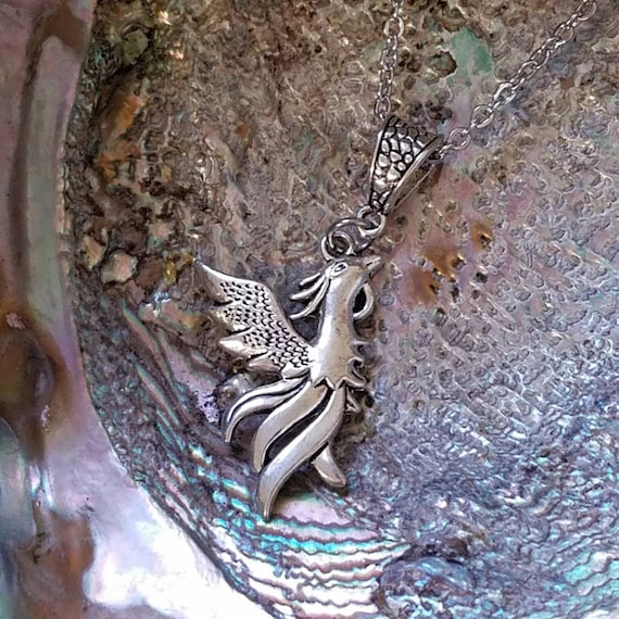 Phoenix Necklace Phoenix Pendant Phoenix Jewelry Phoenix