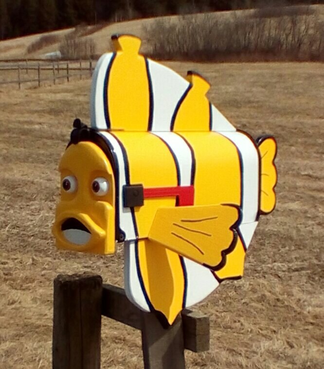 fish mailbox