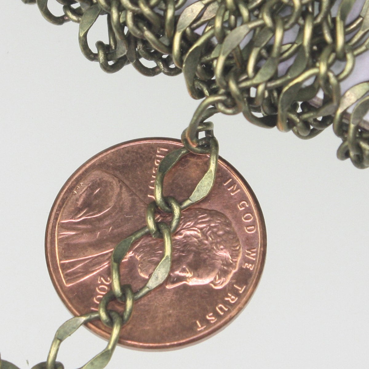 5 feet of Antique Bronze Chain, bulk Chain, Antique Brass Necklace