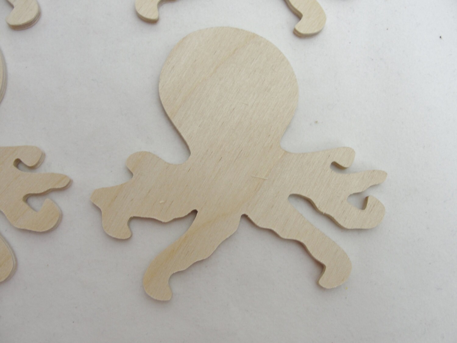 Octopus cutouts set of 4