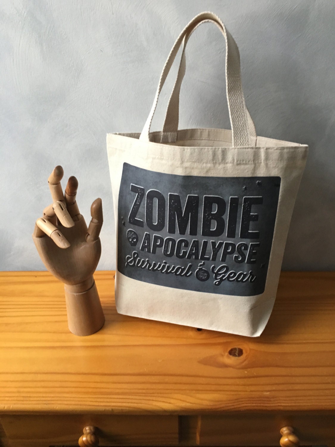 Zombie Apocalypse Survival Gear Natural Essentials Canvas