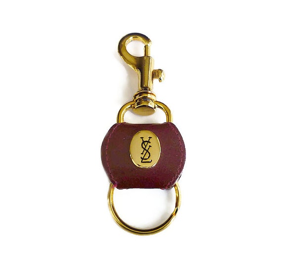 ysl key chain pouch