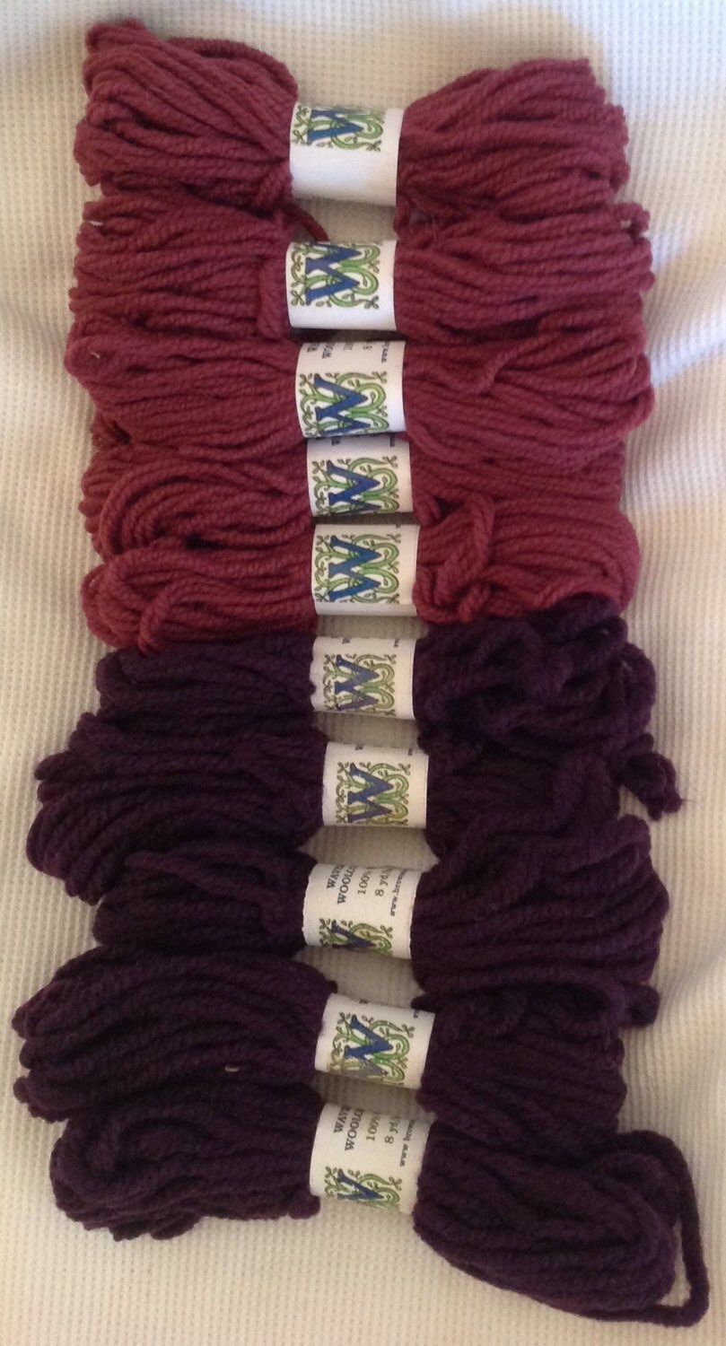 Waverly Wool Colors 3 Ply Needlepoint Yarn 8yd/hank W15